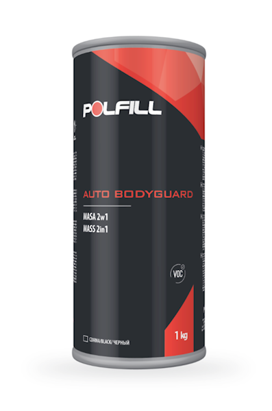 POLFILL BODYGUARD MASA 2W1 CZARNA 1KG