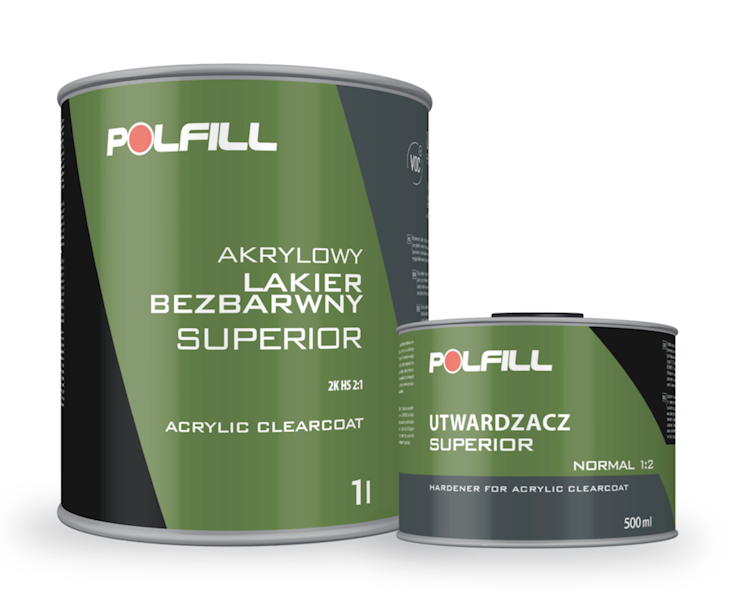 POLFILL LAKIER BEZBARWNY 2K HS SUPERIOR 1L