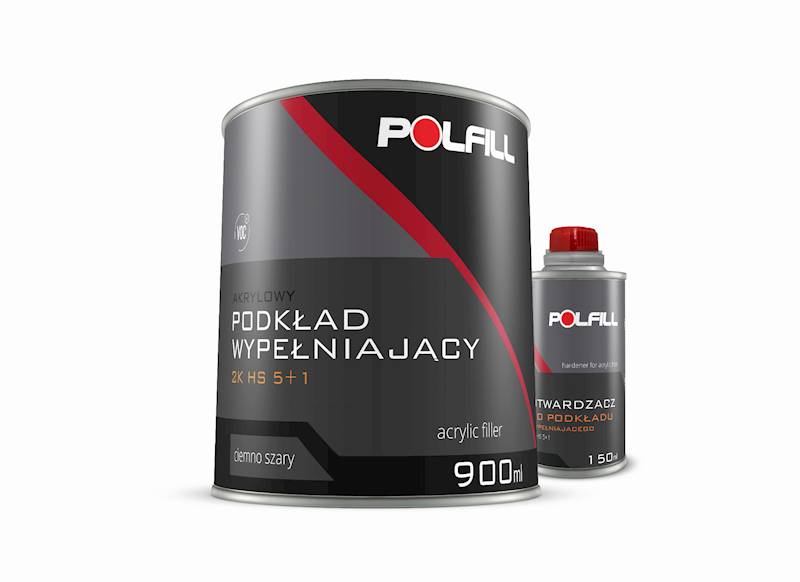 POLFILL PODKŁAD AKRYLOWY WYP. BIAŁY.5:1HS0,9L+UTW