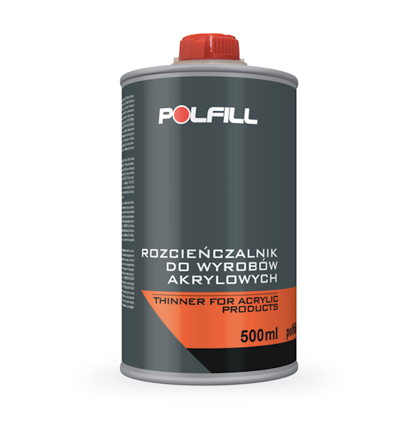 POLFILL ROZCIEŃCZALNIK DO WYR. AKRYL 0,5L