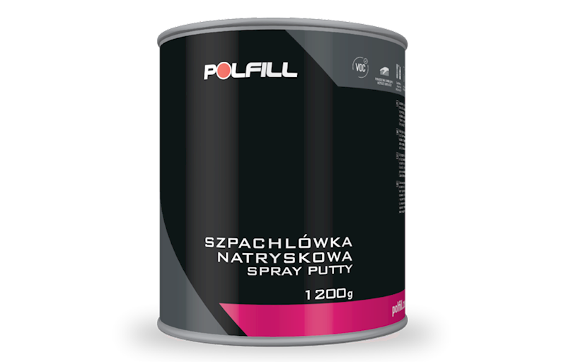 POLFILL SZPACHLA NATRYSKOWA Z UTW. 1,2KG