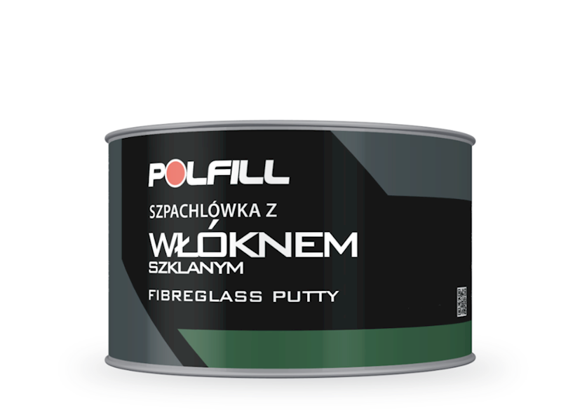 POLFILL SZPACHLÓWKA Z WŁÓKNEM SZKLANYM 1,8KG.