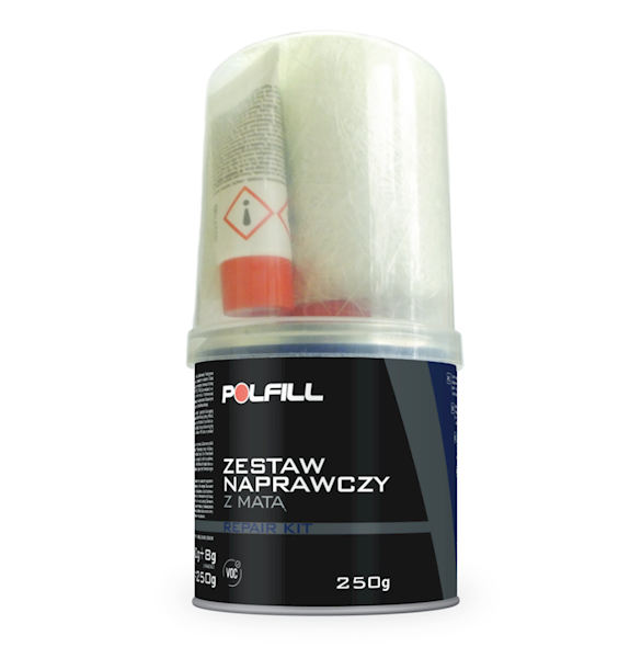 POLFILL ZESTAW NAPRAWCZY Z MATĄ 0,25KG
