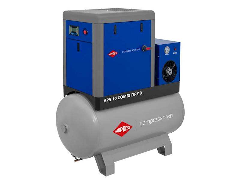 AIRPRESS KOMPRESOR ŚRUBOWY APS 10 COMBI DRY X