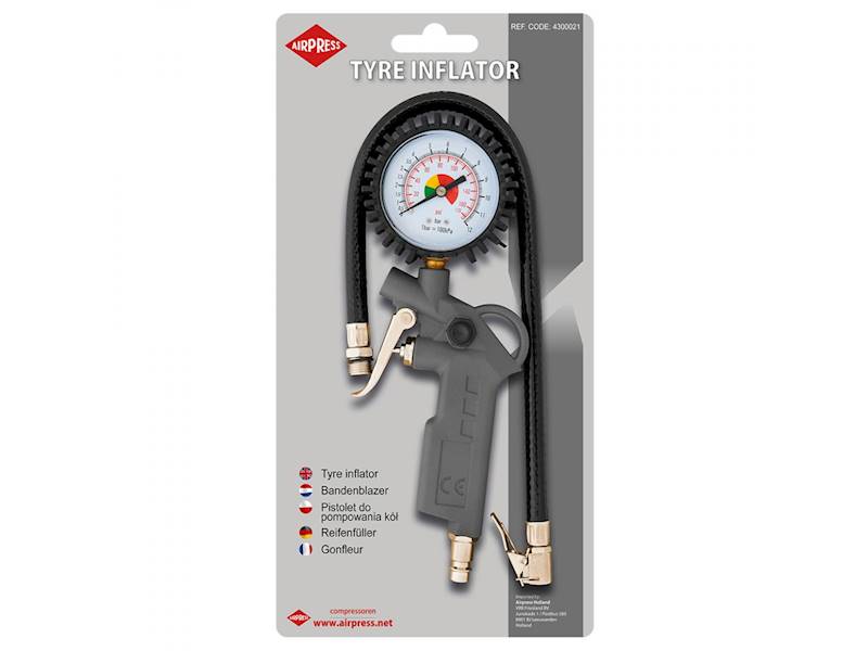 AIRPRESS MANOMETR W BLISTRZE DO PISTOLETU DO POMP.