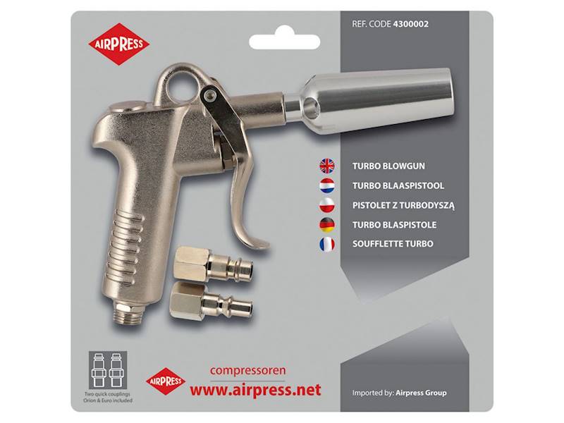 AIRPRESS PISTOLET DO PRZEDMUCHU Z TURBODYSZĄ