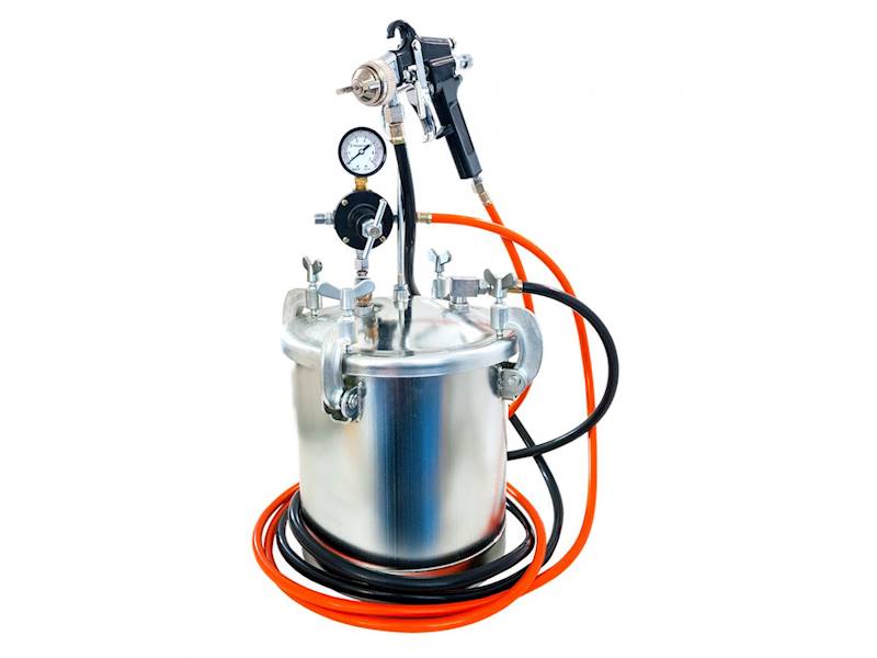 AIRPRESS PISTOLET LAKIERNICZY ZE ZBIORNIKIEM 8,5L