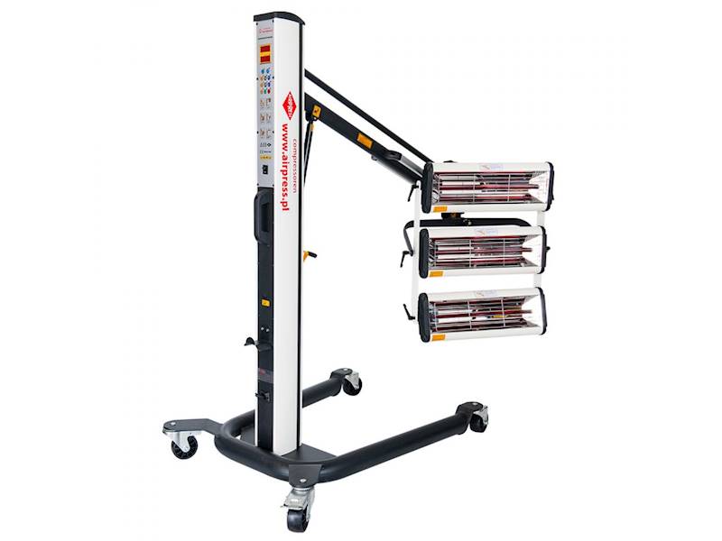 AIRPRESS PROMIENNIK 3x1000W bez czujnika