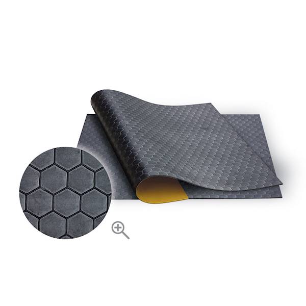 BOLL MATA GŁUSZĄCA ALUMINIUM "PLASTER MIODU  50X50