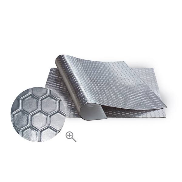 BOLL MATA GŁUSZĄCA ALUMINIUM "PLASTER MIODU  50X50