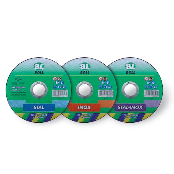 BOLL TARCZA DO CIĘCIA STAL41-125X1,0 SZT