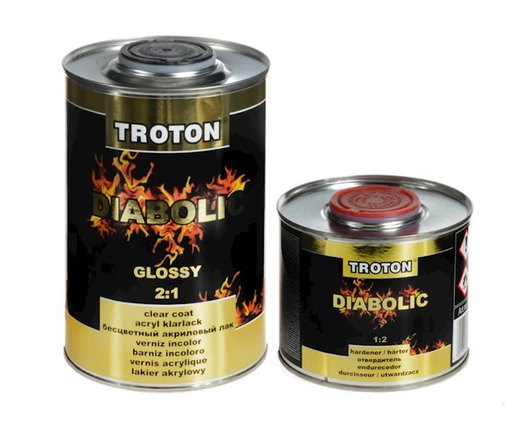 TROTON DIABOLIC LAKIER 2:1 POŁYSK 1L