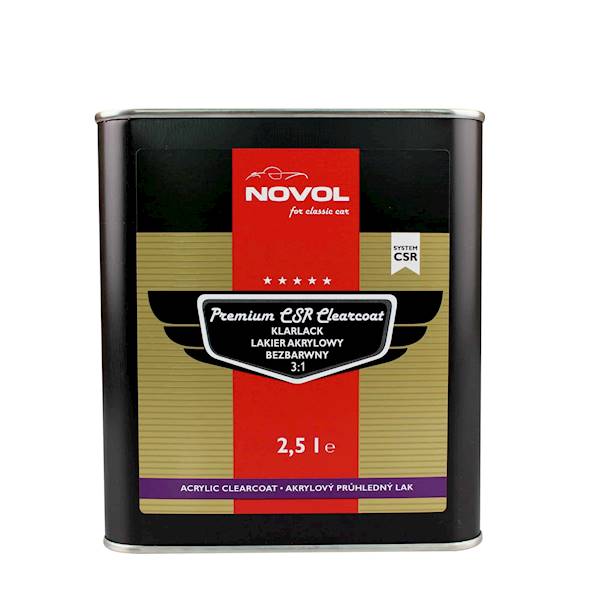 NOVOL CC CAR ACRYLIC CLEARCOAT 3+1 2,5L FLOW