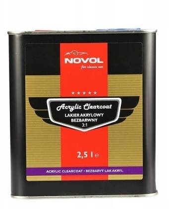 NOVOL CC CAR PREMIUM CSR CLEARCOAT 3+1 2,5L