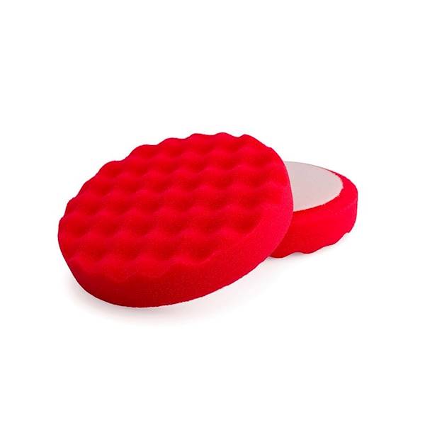 FLEXI GĄBKA POLERSKA RZEP 150MM/25 B.MIĘKKA CZERW