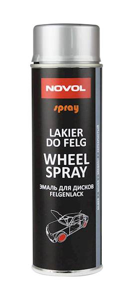 NOVOL SPRAY WHEEL SPRAY SILVER 500ML 