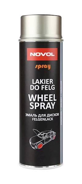 NOVOL SPRAY WHEEL SPRAY STEEL 500ML 