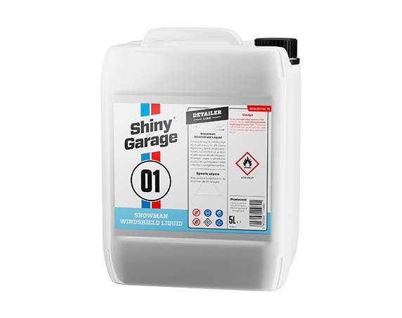 SHINY GARAGE SNOWMAN WINDSHILD LIQUID 5L