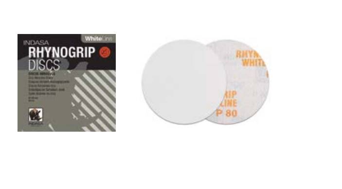 INDASA DYSK RZEP WHITE 125mm P240