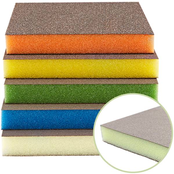 INDASA GĄBKA 2 STR. 98x120x13 P MF BEŻOWA 1 SZT