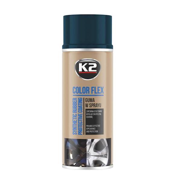 K2 COLORFLEX GUMA W SPRAYU 400ML CARBO