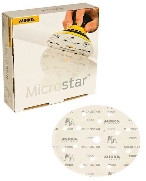 MIRKA MICROSTAR 150MM RZEP 15 OTW. GR.1200 KRĄŻEK 