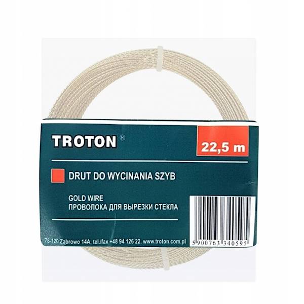 TROTON DRUT DO WYCINANIA SZYB 22,5M
