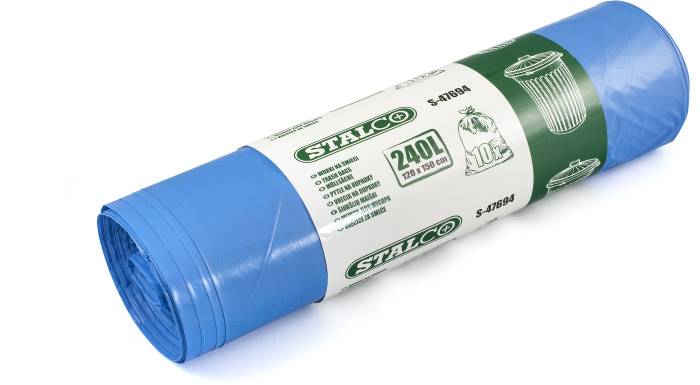 S WORKI NA ŚMIECI 160L LDPE KPL.10SZT S-47692