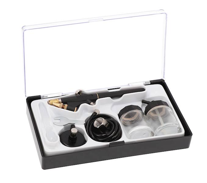 AIRPRESS AEROGRAF 0,3MM W ZESTAWIE 