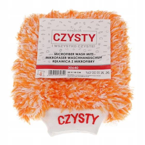 BLU RĘKAWICA DO MYCIA ORANGE CZYS-TY