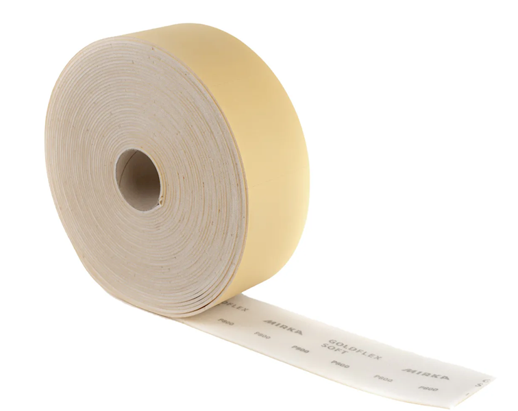 MIRKA GOLDFLEX SOFT 115X125MM PREF-ROLL P500