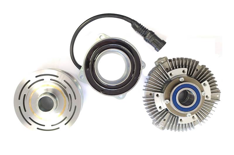 ELEKTROMAGNES POMPY WODY IVECO  3.0 09- 3PIN