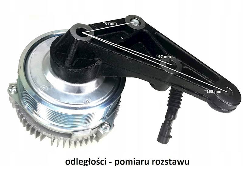 ELEKTROMAGNES POMPY WODY IVECO 2.3 2012> 3PIN