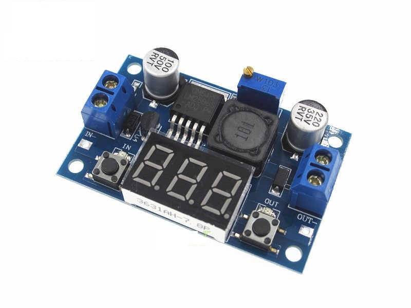 PRZETWORNICA LM2596 STEP DOWN 3A 4-40V / 2-37V  Z WOLTOMIERZEM