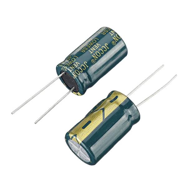 10szt. KONDENSATOR 47UF 100V Ø10x13mm 10% LOW ESR JCCON