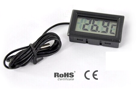 TERMOMETR ELEKTRONICZNY LCD Z SONDĄ T110 FY-10  L=1m