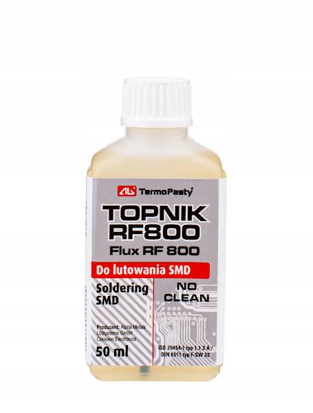 TOPNIK RF800 DO SMD 50ml AG  Z PĘDZELKIEM