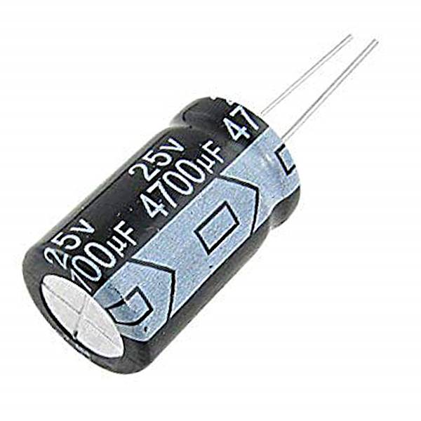 4700UF 25V Ø15x25mm 10% TNT CHONG KONDENSATOR ELEKTROLITYCZNY