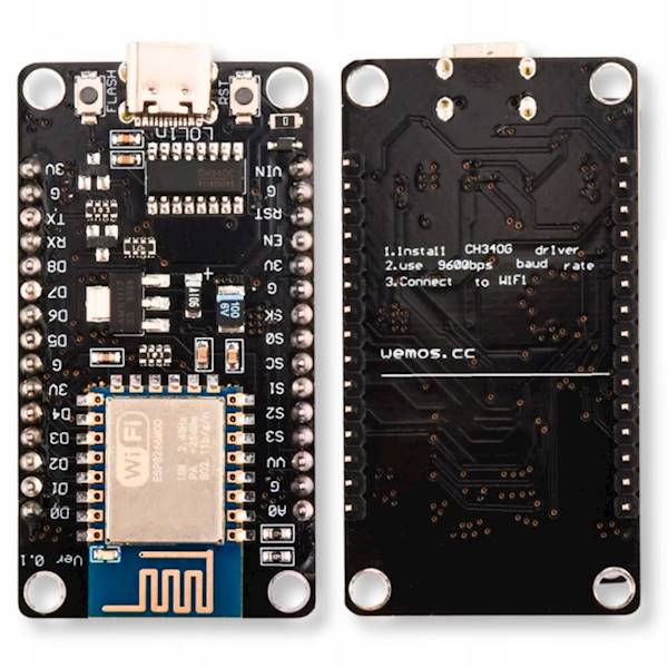 Moduł WIFI ESP8266 + USB C 30PIN NodeMCU V3 Arduino WIFI IoT CH340 do ESP32
