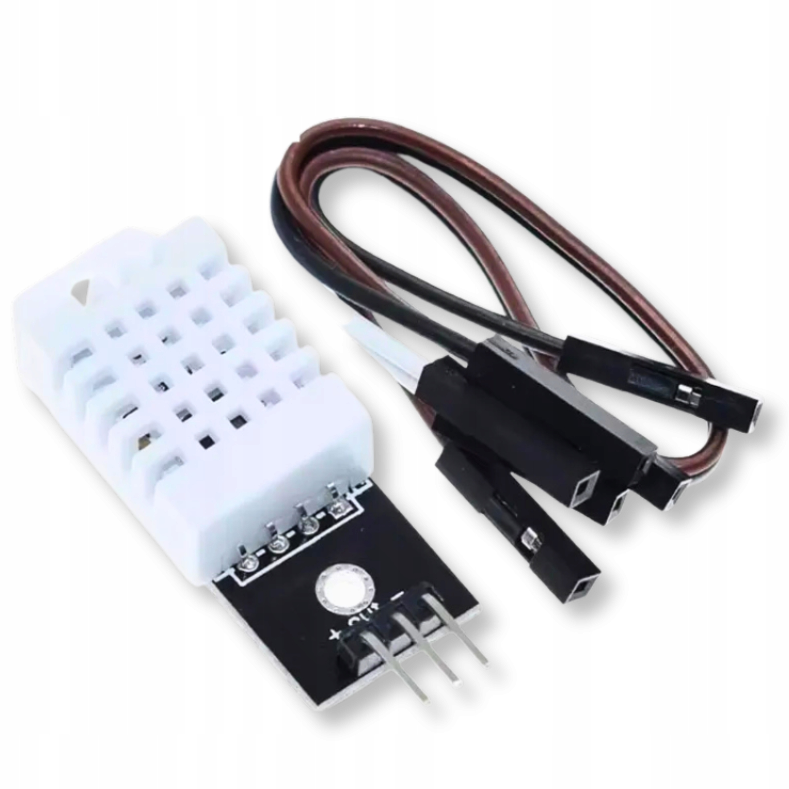 CZUJNIK DHT22 TEMPERATURY I WILGOTNOŚCI AM2302 Z PRZEWODAMI MODUŁ ARDUINO