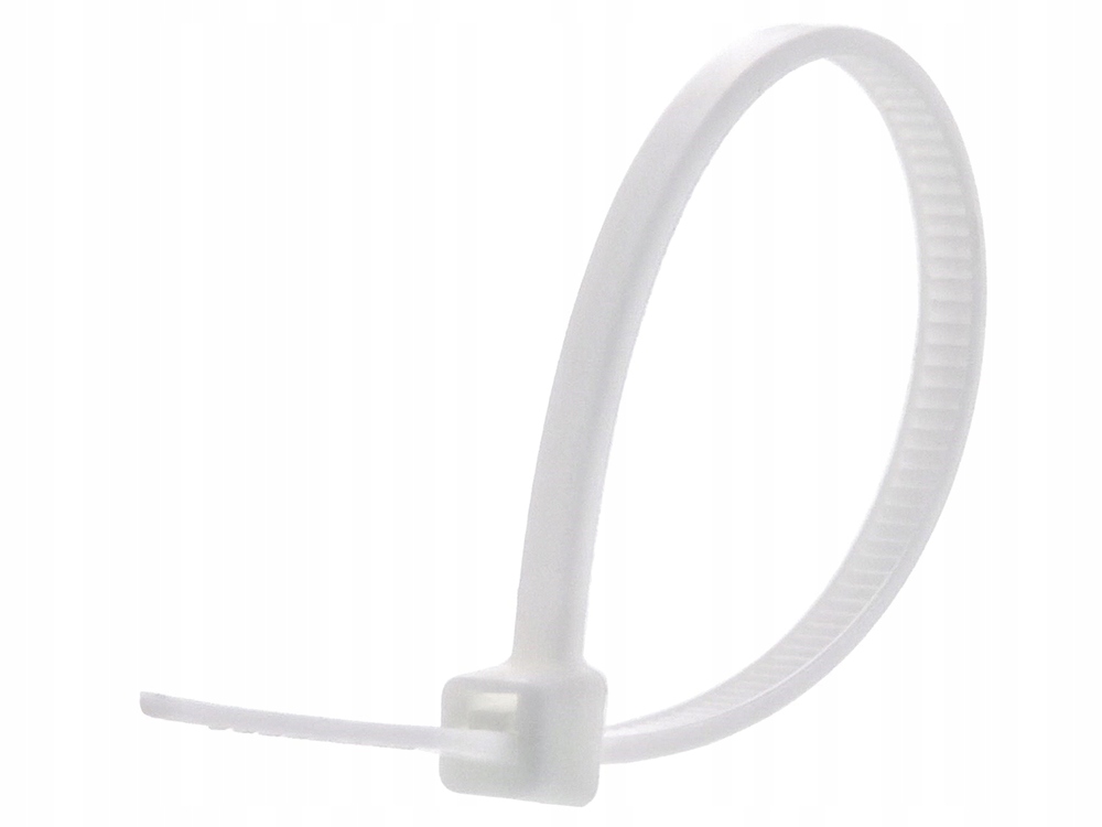 OPASKI ZACISKOWE KABLOWE 3mm x 100 TRYTKI TRYTYTKI 1000 SZTUK BIAŁE