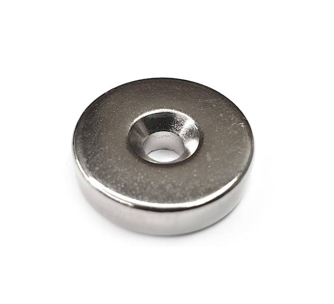10szt. MAGNES NEODYMOWY 12X3MM OKRĄGŁY POD WKRĘT + ZESTAW WKRĘTÓW UNIWERSALNYCH N38