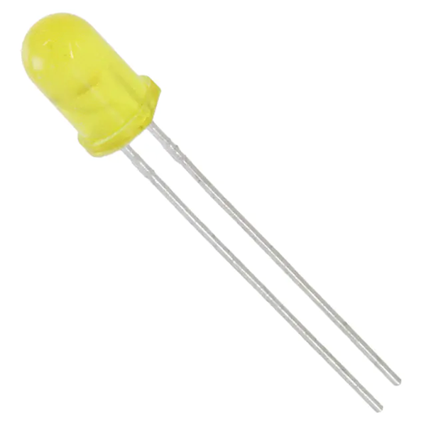 10szt. DIODA LED 3mm ŻÓŁTA MATOWA 3V