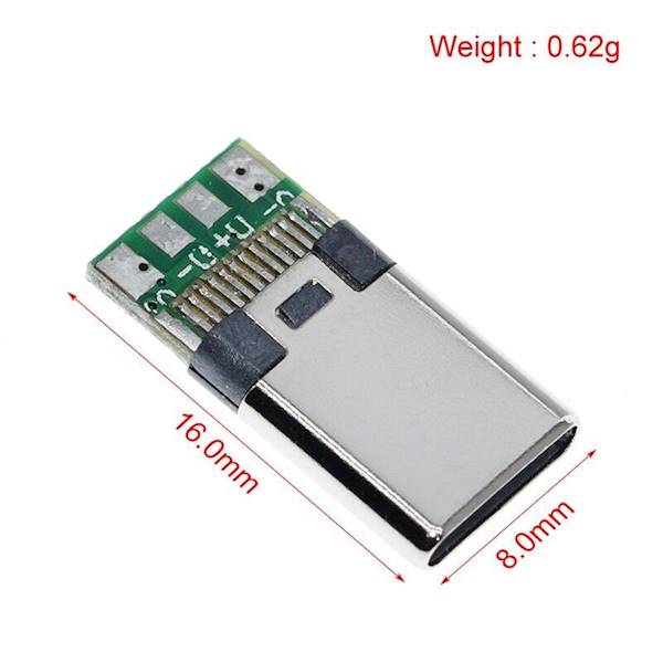 GNIAZDO USB typ C 3.1 NA PCB