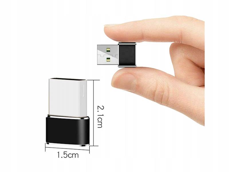 OTG ADAPTER PRZEJŚCIÓWKA KONWERTER USB A NA USB C