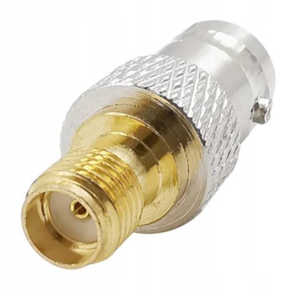 ADAPTER PRZEJŚCIÓWKA BNC GNIAZDO / SMA GNIAZDO