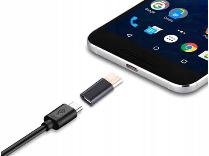 ADAPTER PRZEJŚCIÓWKA Z MICRO USB NA USB TYP C 3.1