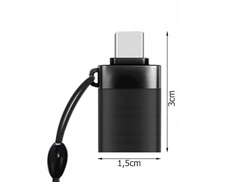 ADAPTER PRZEJŚCIÓWKA USB C DO USB A 3.0 OTG 