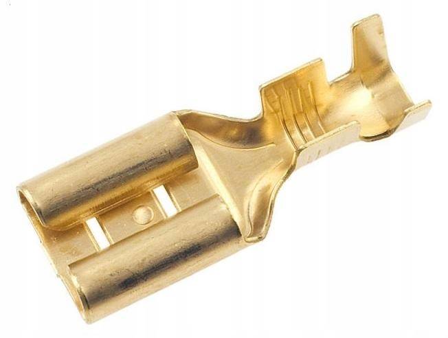 10szt. KONEKTOR ŻEŃSKI 6,3mm