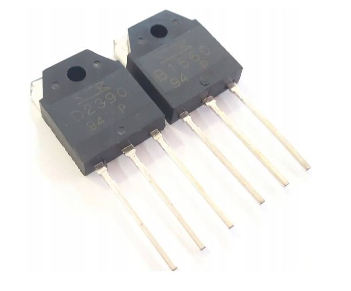 PARA TRANZYSTORÓW 2SB1560 2SD2390 10A 150V 100W TO3P